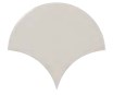 Scale Fan Light Grey 10,6x12 cm Sienų plytelės