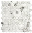 HEX ECO STONES Calacatta Matte 30,1x29 cm Mozaikinės plytelės