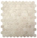 HEX ECO STONES Crema Marfil Matte 30,1x29 cm Mozaikinės plytelės