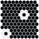Hex Geo Patterns 2 30,1x29 cm Mozaikinės plytelės