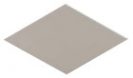 Rhombus Light Grey Smooth 14x24 cm Grindų plytelės
