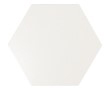 Scale Hexagon White Matt 12,4x10,7 cm Sienų plytelės