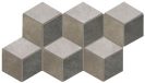 Reused Mosaico Rombo Cold 17x30 cm Akmens masės plytelės