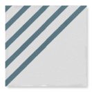 Boreal Dash Decor White Blue 18,5x18,5 cm Sienų plytelės