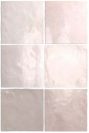 Artisan Pink Mallow 13,2x13,2 cm Plytelės vidaus ir lauko apdailai