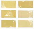 Fez Mustard Gloss 6,2x12,5 cm Plytelės vidaus ir lauko apdailai