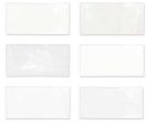 Fez White Gloss 6,2x12,5 cm Plytelės