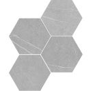 Love Affairs Petra hexagon grey 20x23 cm Grindų plytelės