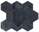 Onyx Esagoni Black 26x30 cm Grindų plytelės