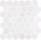 Hex XL Zelik White 28,6x28,4 cm Mozaikinės plytelės