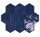 Zellige Hexa Cobalt 10,8x12,4 cm Sienų plytelės