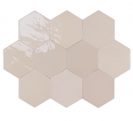 Zellige Hexa Nude 10,8x12,4 cm Sienų plytelės