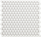 Tech Penny White Matt  29,1 x 31,5 cm Mozaikinės plytelės