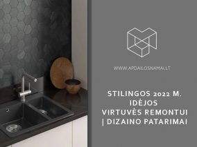 Stilingos 2022 m. idėjos virtuvės remontui. Dizaino patarimai