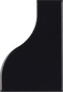 CURVE Black Matt 28861 8,3 x 12 cm Sienų plytelės