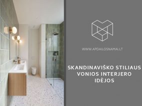 Skandinaviško stiliaus vonios interjero idėjos