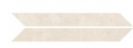 DAS0720CHL ARA STONE CHEVRON BEIGE LAPP 7,5X60 CM Plytelės vidaus ir lauko apdailai