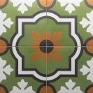 RIVOLI MONACO VERDE 30711 20X20 CM Plytelės vidaus ir lauko apdailai