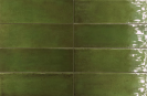 FANGO GREEN GLOSS 30675 5X15 CM Plytelės vidaus ir lauko apdailai