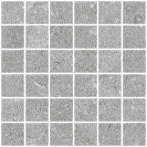 NOON MOSAIC 55 GREY SOFT TEXTURED 30X30 CM Plytelės vidaus ir lauko apdailai