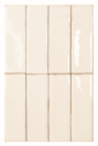 COLOURS NOTES OAT GLOSS 4X12,5 cm Sienų plytelės