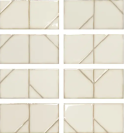 YOKO ORIGAMI DAISY GLOSS 6,2X12,5 CM Plytelės vidaus ir lauko apdailai