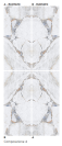 BRIGHT PRECIOUS BOOKMATCH GLOSS 4 120X280 CM (A IR B PUSĖS) Plytelės vidaus ir lauko apdailai