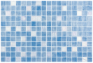 OPALESCENT OAPLITE AZUL CELESTE GLOSS 31,1X46,7 CM Plytelės vidaus ir lauko apdailai