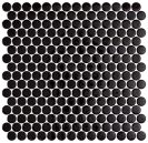 PENNY BLACK SHINY 287X285 CM Vonios grindų plytelės