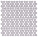 PENNY SMOOTH GREY SHINY 287X285 CM Vonios grindų plytelės