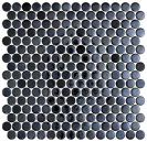 PENNY OPALO BLACK 287X285 CM Vonios grindų plytelės
