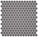 PENNY NATUREGLASS DARK GREY MATTE 287X285 CM Vonios grindų plytelės