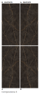 SAINT LAURENT BOOKMATCH  GLOSS 3 120X280 CM  (A IR B PUSĖS) Plytelės vidaus ir lauko apdailai