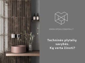 Techninės plytelių savybės: ką verta žinoti?
