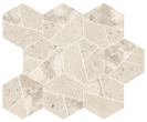 ARCHITECTA MOSAICO ESAGONE T27 BEIGE 30X30 CM Sienų plytelės