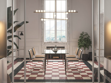 DAMA Juodos plytelės